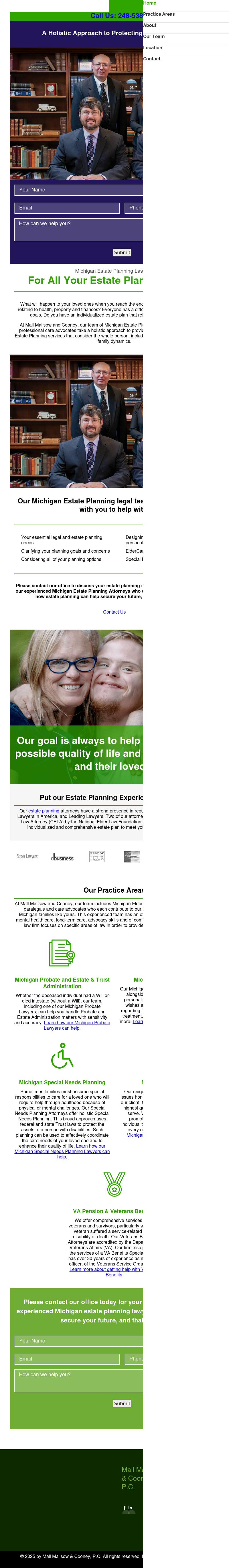 Mall Malisow & Cooney, P.C. - Farmington Hills MI Lawyers