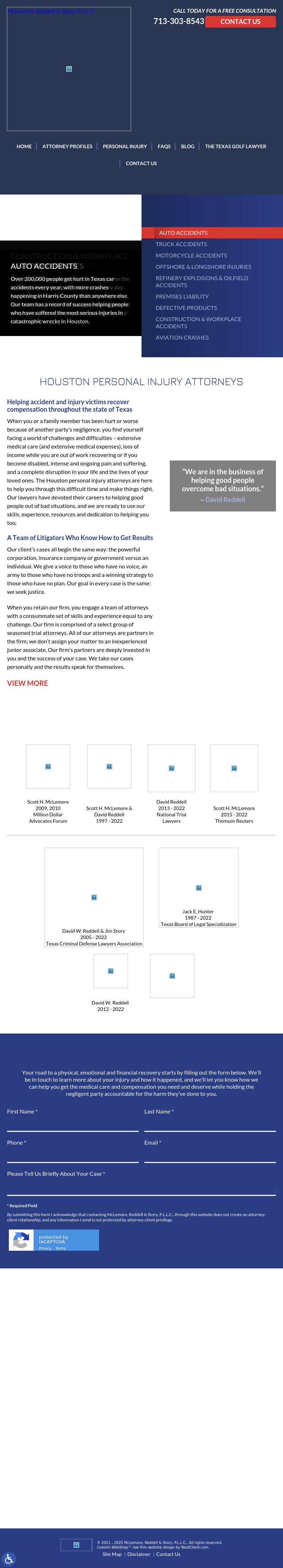 McLemore, Reddell & Story, PLLC - Houston TX Lawyers