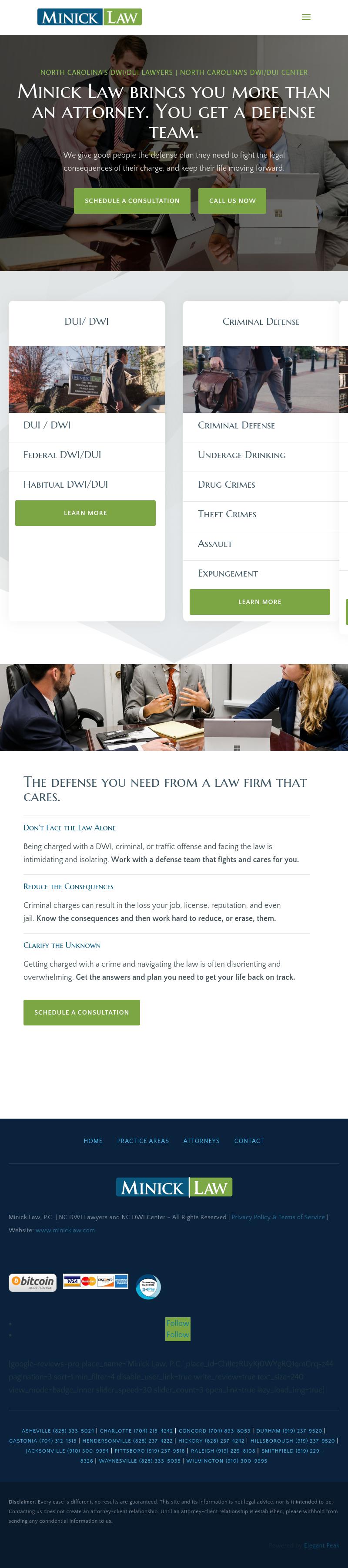 Minick Law - Charlotte NC Lawyers