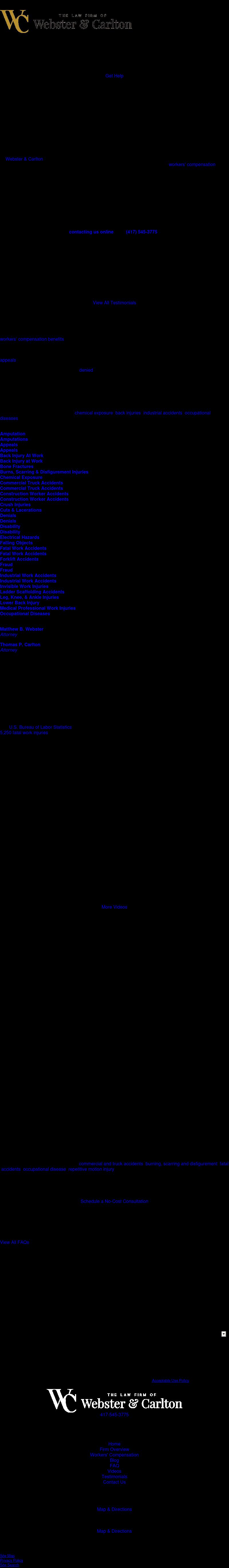 Morrison, Webster & Carlton, Attorneys at Law - Joplin MO Lawyers