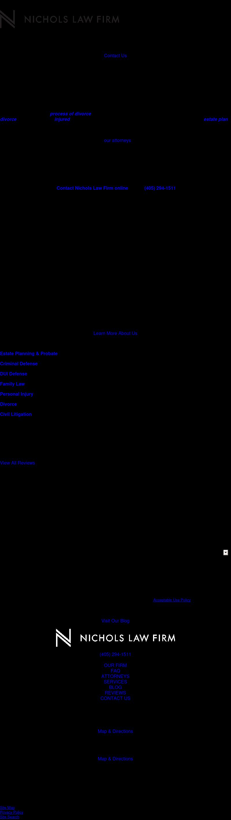 Nichols Law Firm - Wewoka OK Lawyers