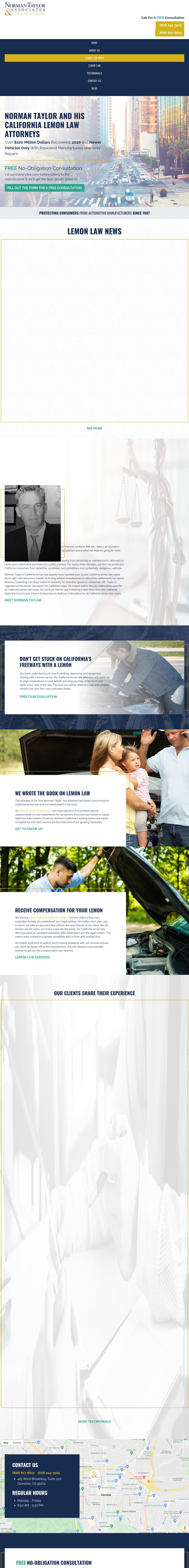 Norman Taylor & Associates - Glendale CA Lawyers