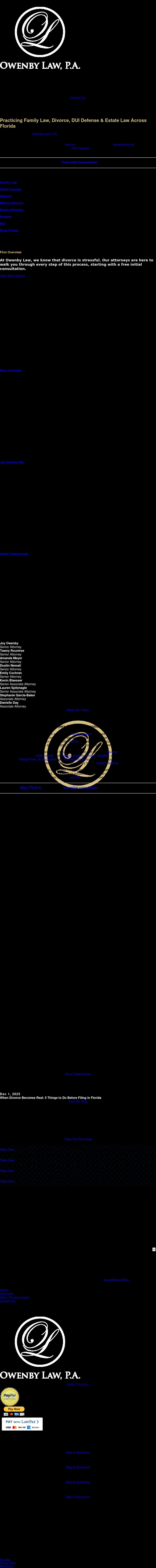 Owenby Law LLC - Jacksonville FL Lawyers