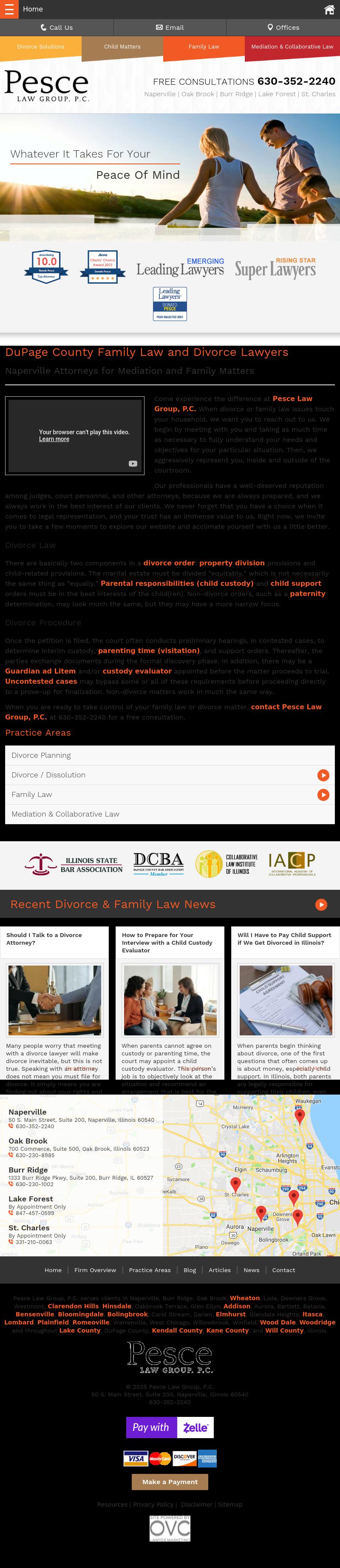 Pesce Law Group, P.C. - Oak Brook IL Lawyers