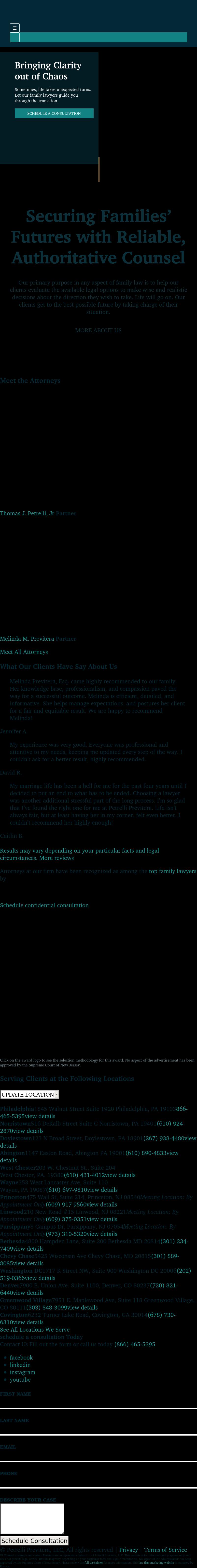 Petrelli Previtera, LLC - Langhorne PA Lawyers