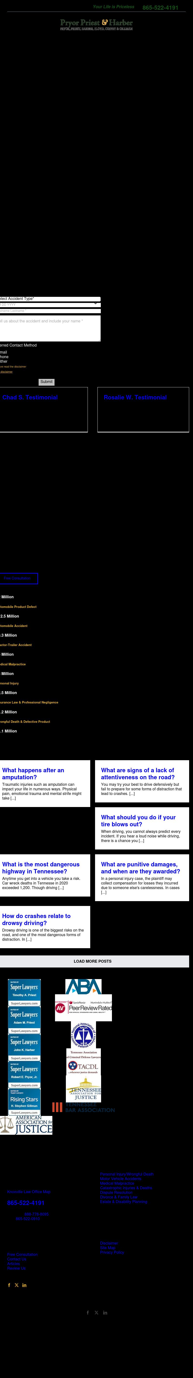 Pryor, Priest, and Harber - Knoxville TN Lawyers