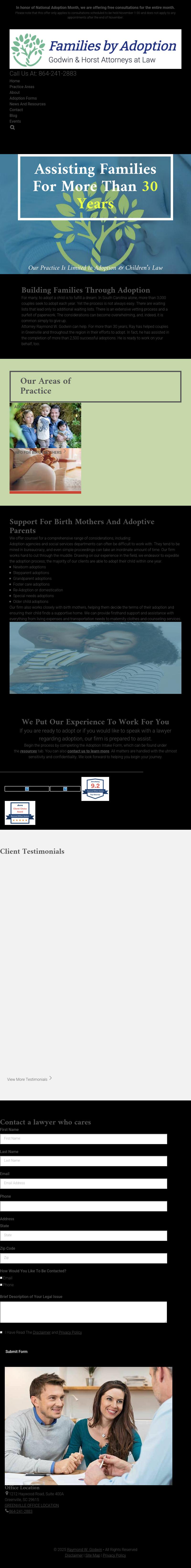 Raymond W. Godwin - Greenville SC Lawyers