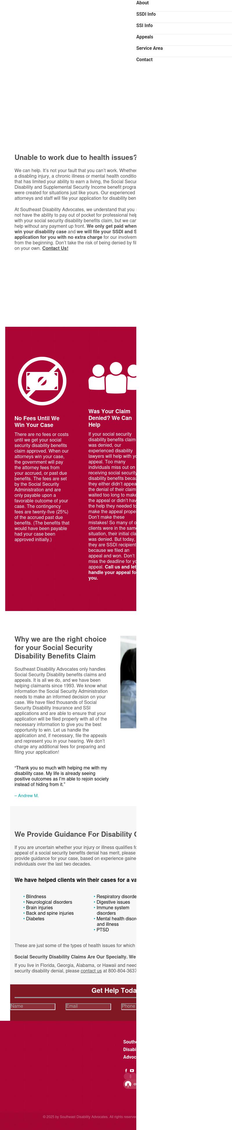 Southeast Disability Advocates - Destin FL Lawyers