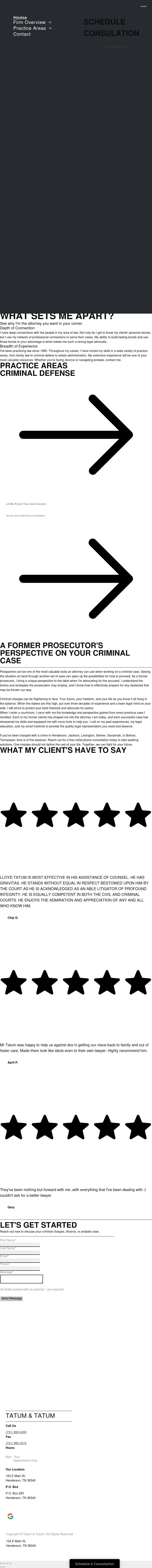 Tatum & Tatum - Henderson TN Lawyers