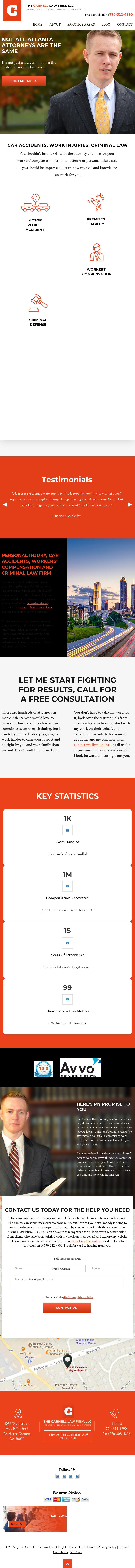 The Carnell Law Firm, LLC - Peachtree Corners GA Lawyers