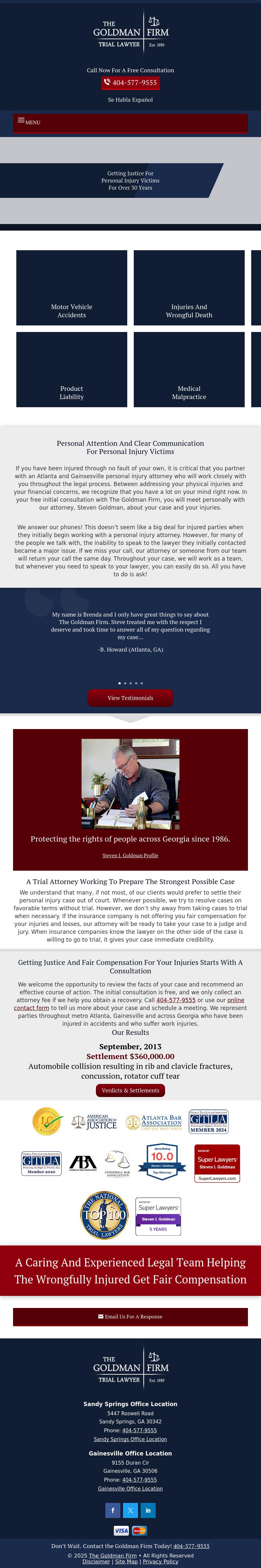 The Goldman Firm - Atlanta GA Lawyers