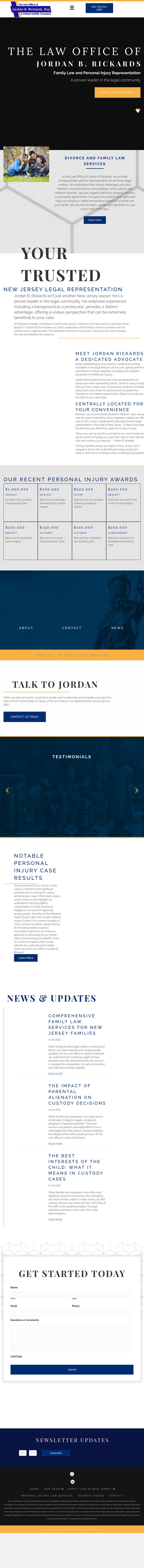 The Law Office of Jordan B. Rickards - Milltown NJ Lawyers