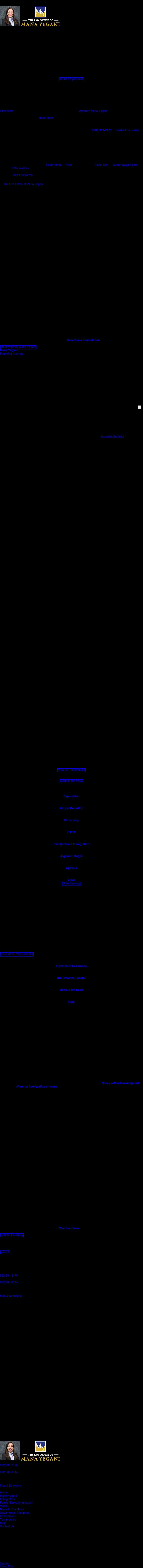 The Law Office of Mana Yegani - Houston TX Lawyers