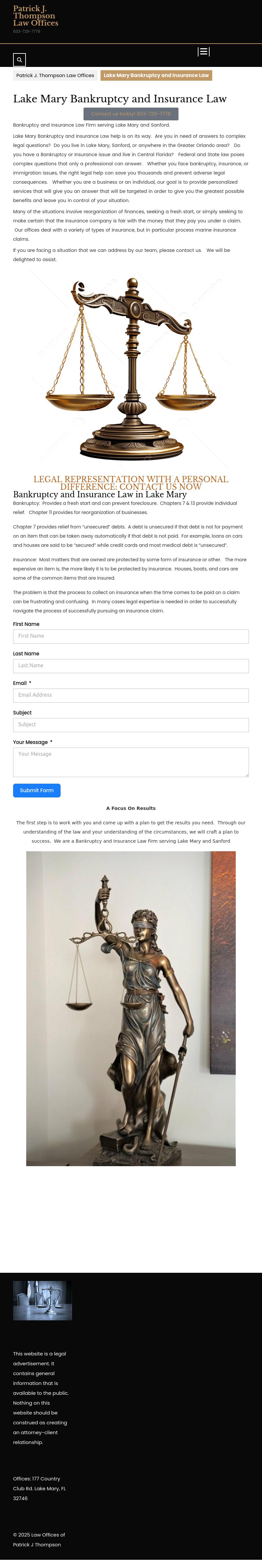 Thompson Ryan Law - Daytona Beach FL Lawyers