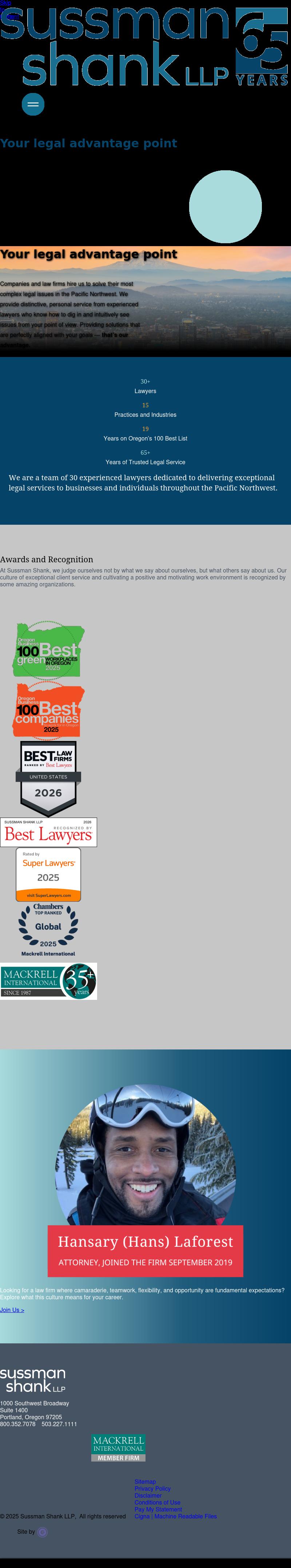 Vanden Bos & Chapman, LLP - Portland OR Lawyers