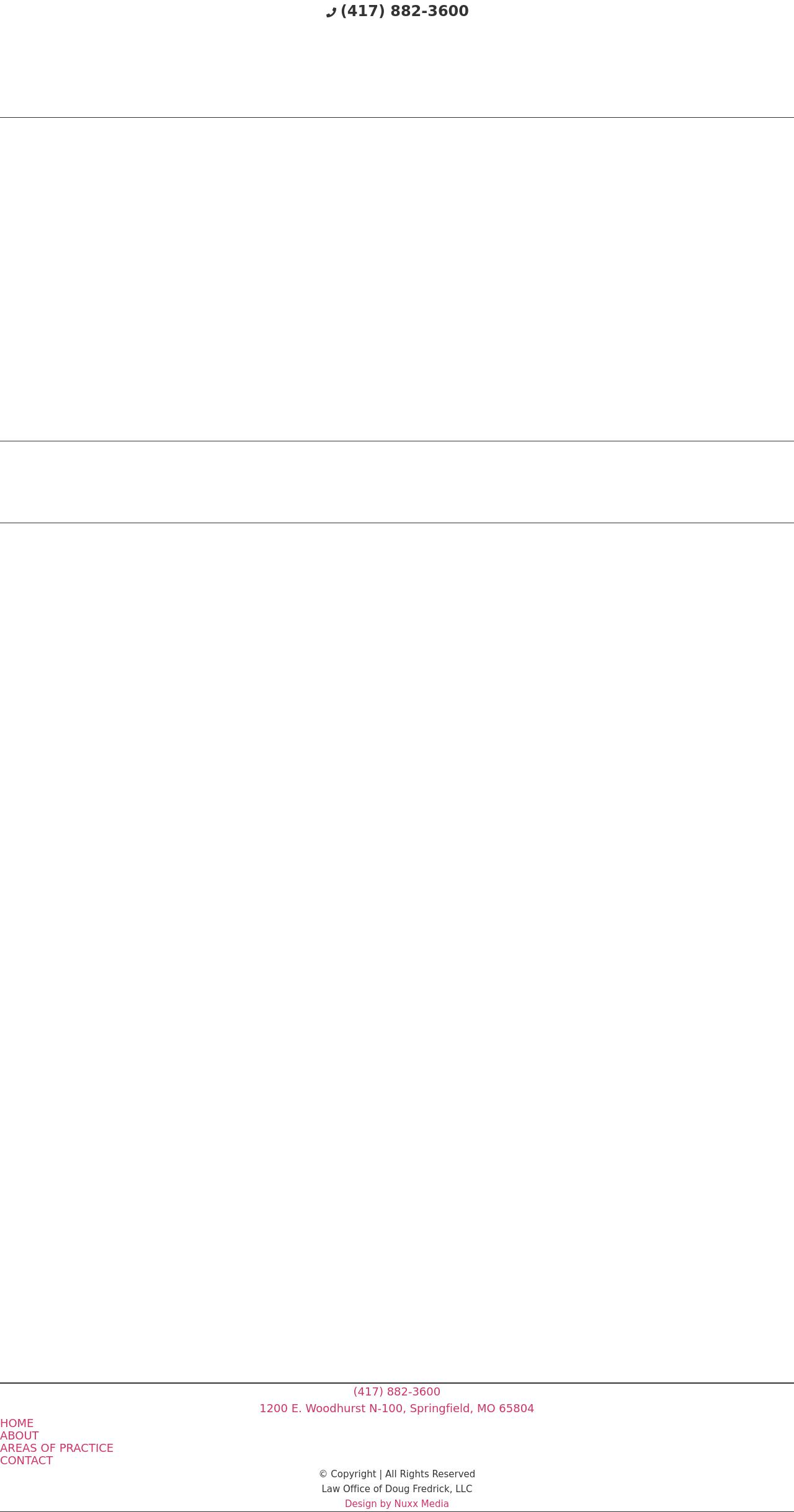 The Law Office of Doug Fredrick, LLC - Springfield MO Lawyers