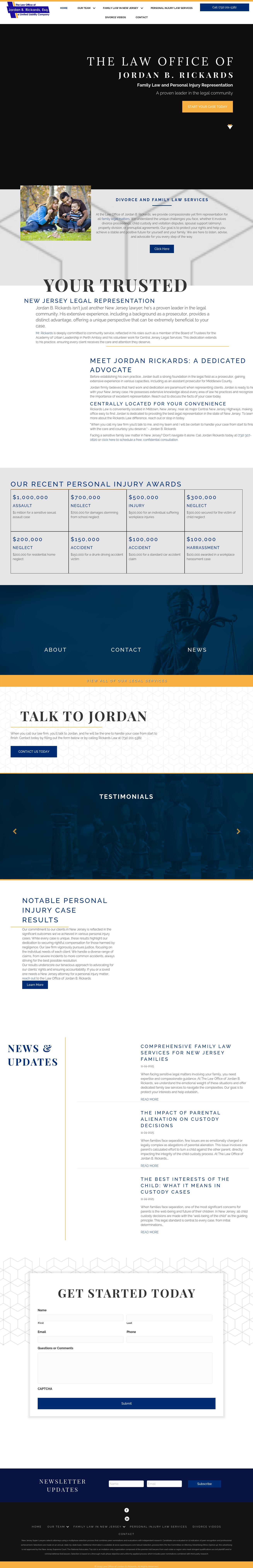 The Law Office of Jordan B. Rickards - Milltown NJ Lawyers