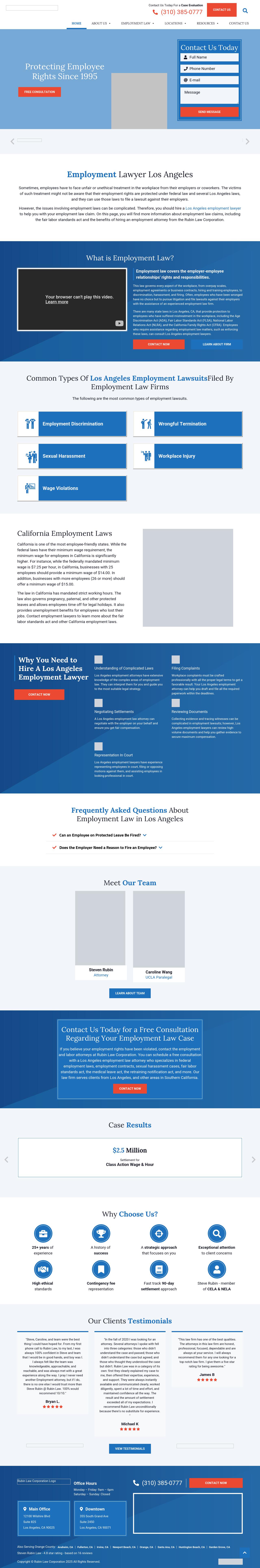 The Rubin Law Corporation - Beverly Hills CA Lawyers