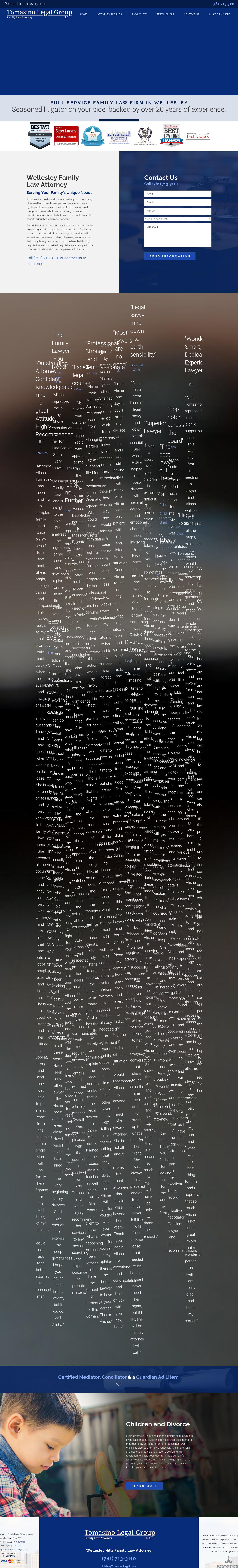 Tomasino Legal Group, LLC - Wellesley Hills MA Lawyers