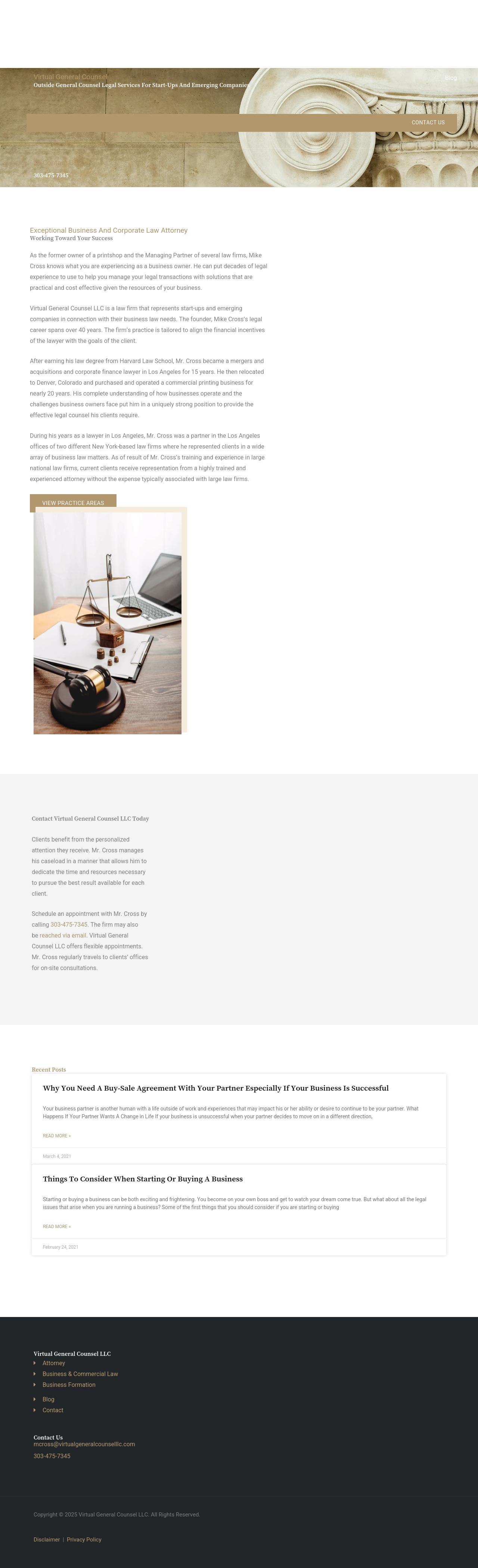 Virtual General Counsel LLC - Centennial CO Lawyers