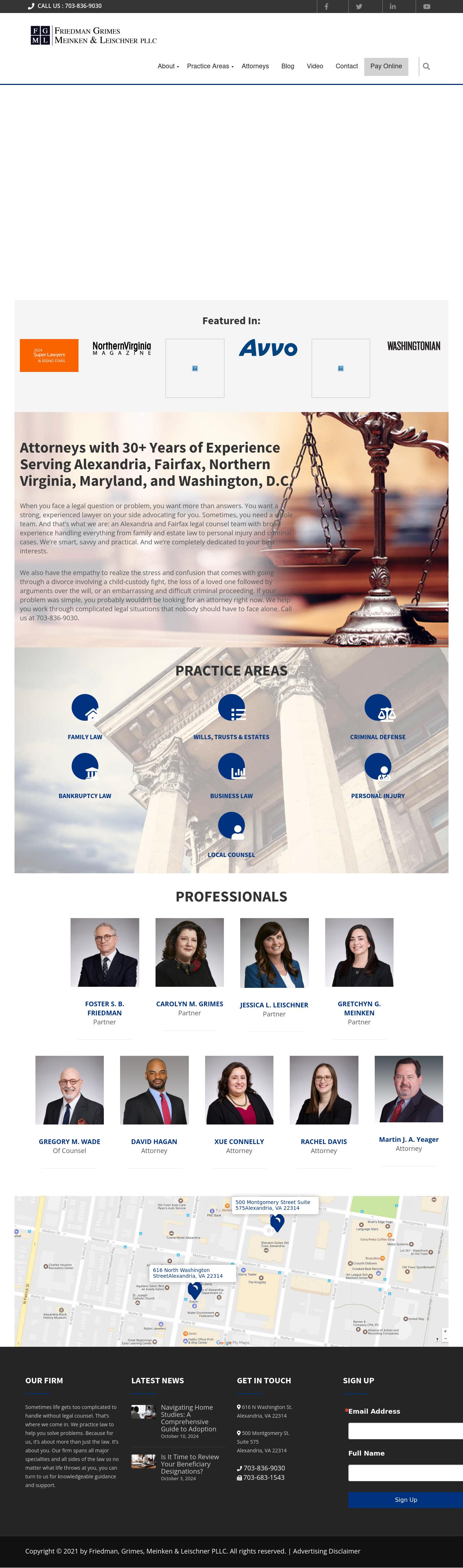 Wade, Friedman & Sutter, P.C. - Alexandria VA Lawyers