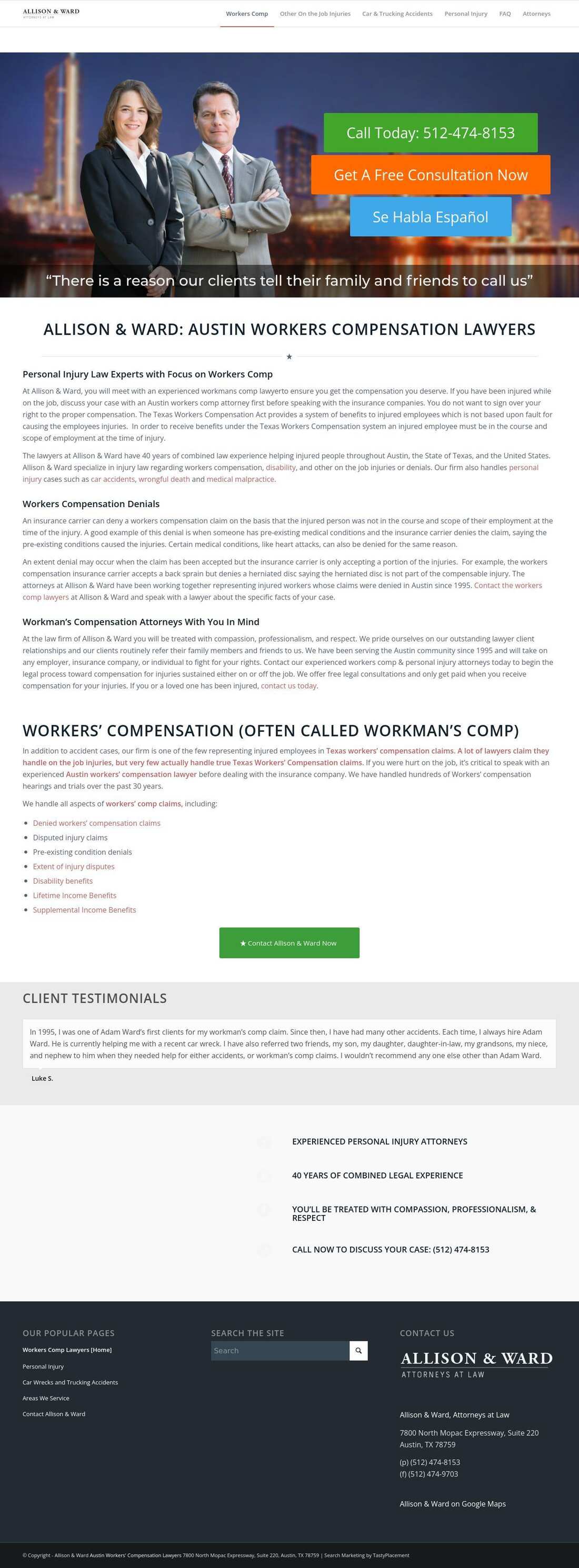Allison & Ward Attorneys at Law - Austin TX Lawyers