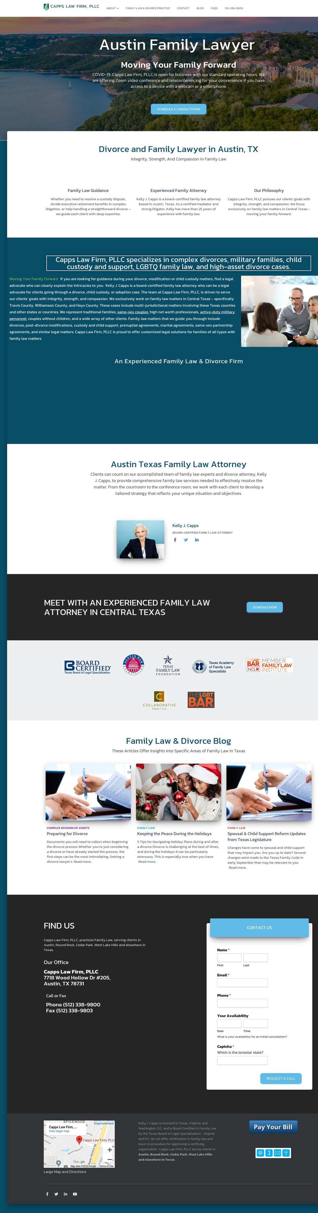 Capps Law Firm, PLLC - Austin TX Lawyers