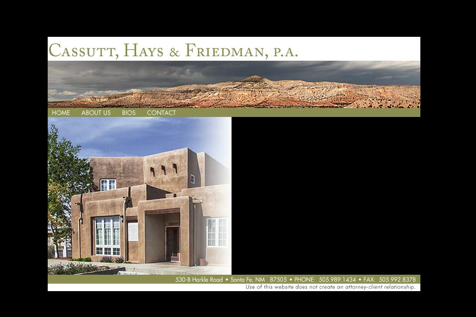 Cassutt, Hays & Friedman, P.A. - Santa Fe NM Lawyers