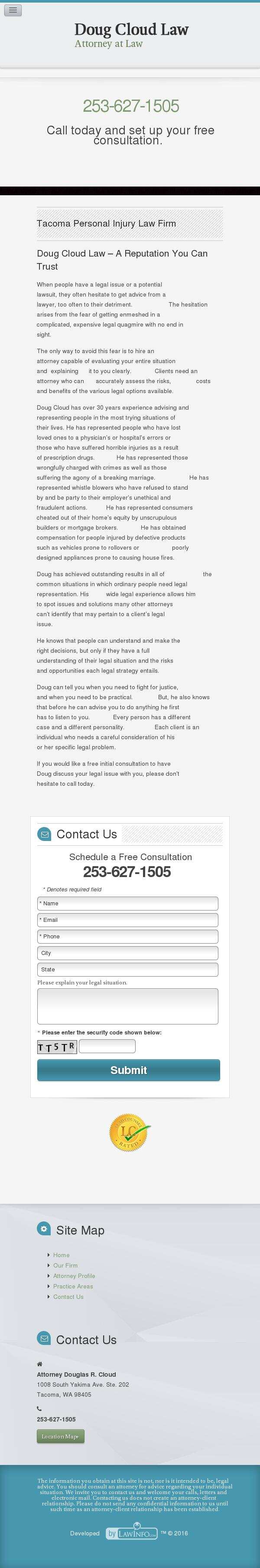 Doug Cloud Law - Tacoma WA Lawyers