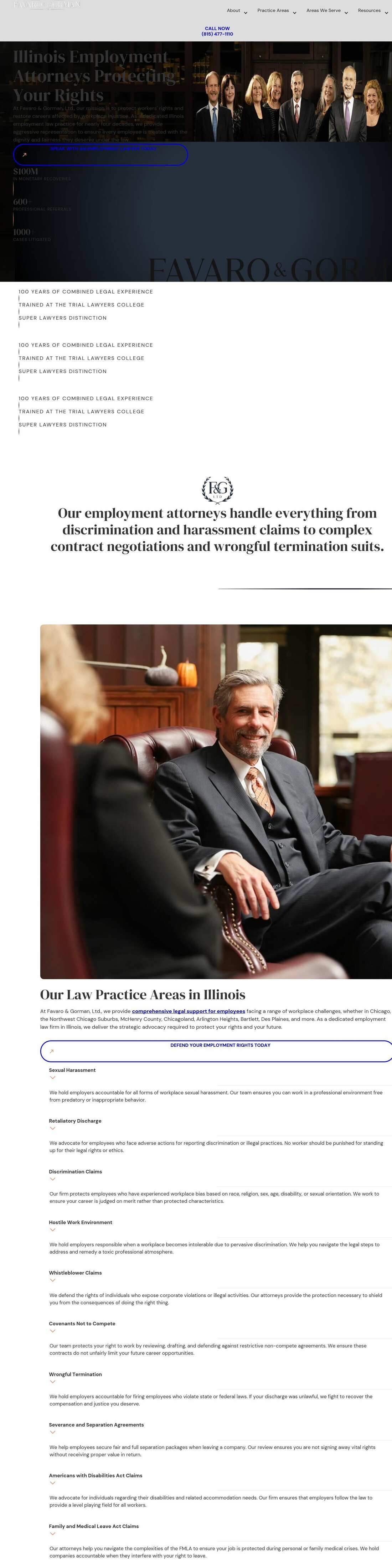 Favaro & Gorman, Ltd. - Chicago IL Lawyers