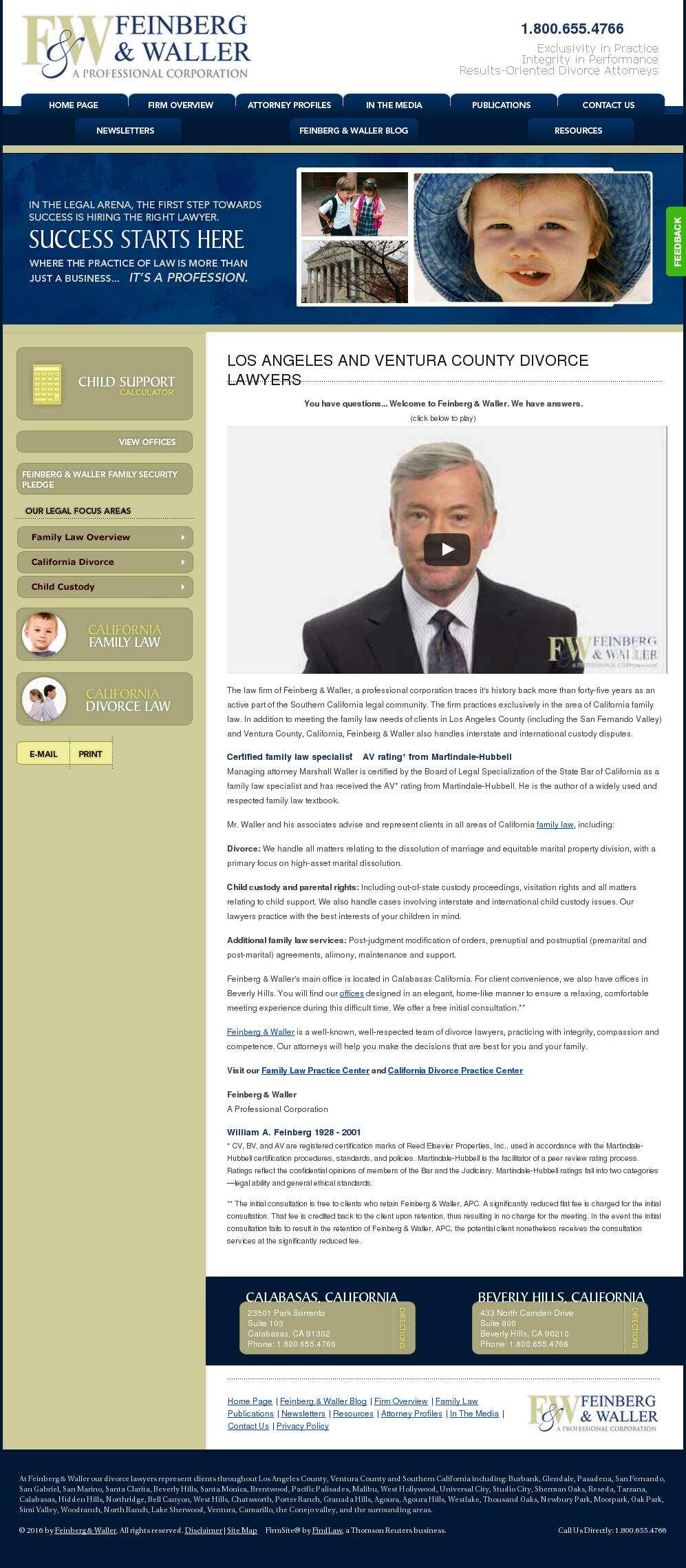 Feinberg & Waller - Calabasas CA Lawyers
