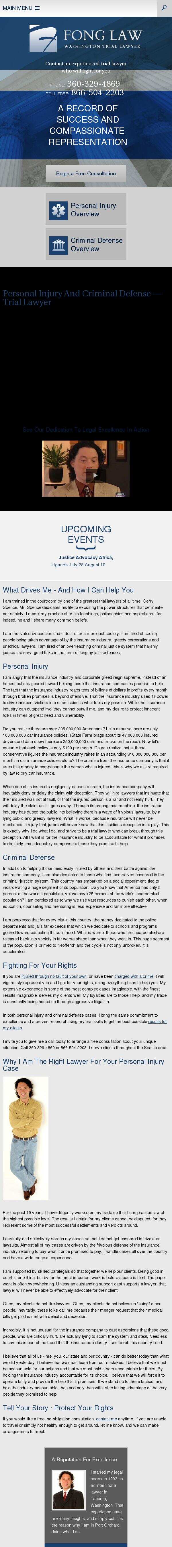 Fong Law - Port Orchard WA Lawyers