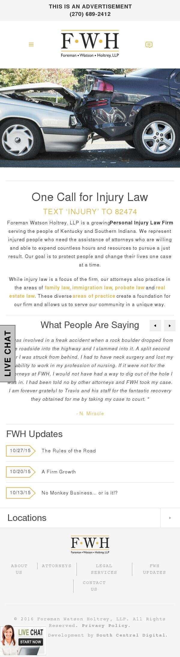Foreman Watson Holtrey, LLP - Elizabethtown KY Lawyers