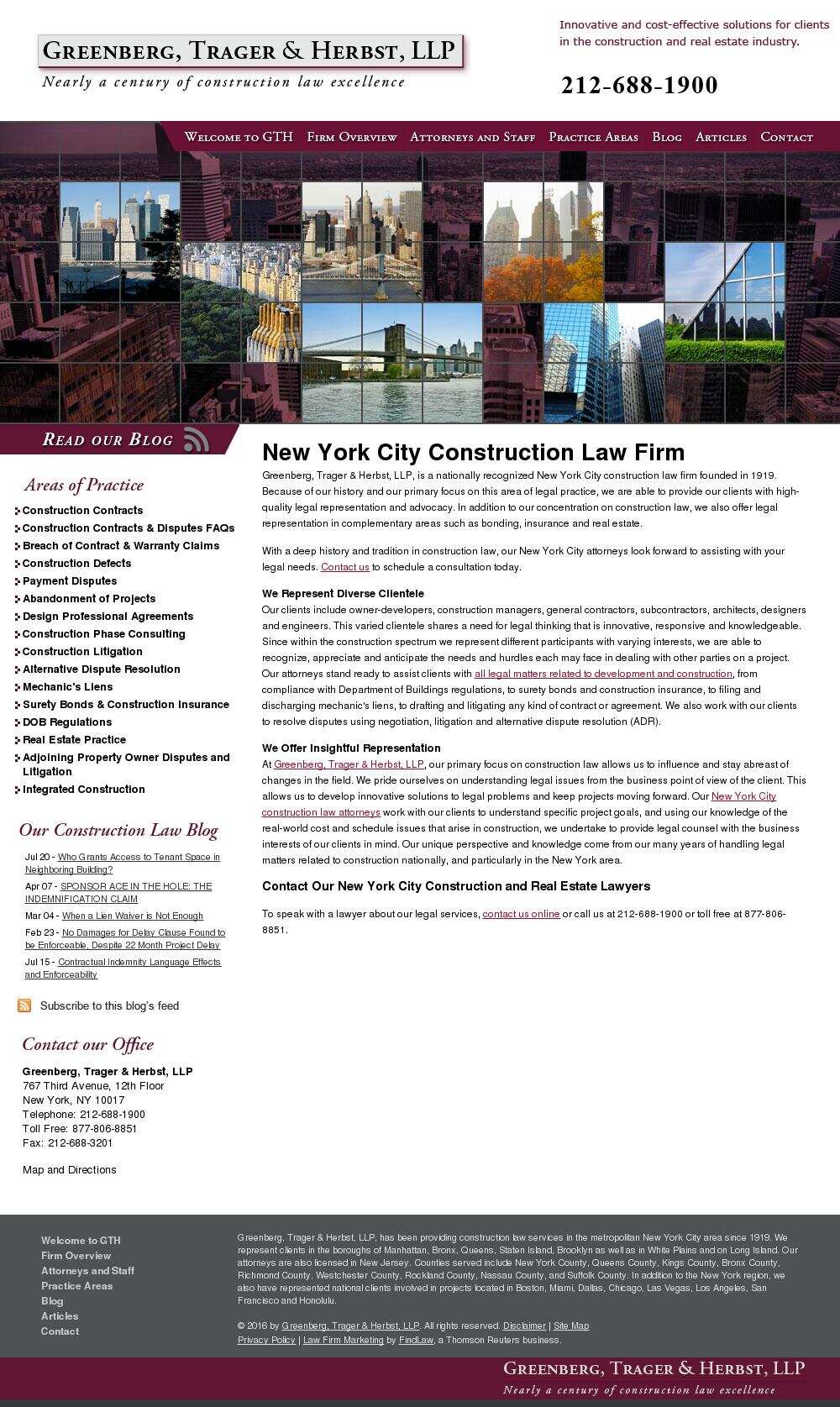 Greenberg, Trager & Herbst, LLP - New York NY Lawyers