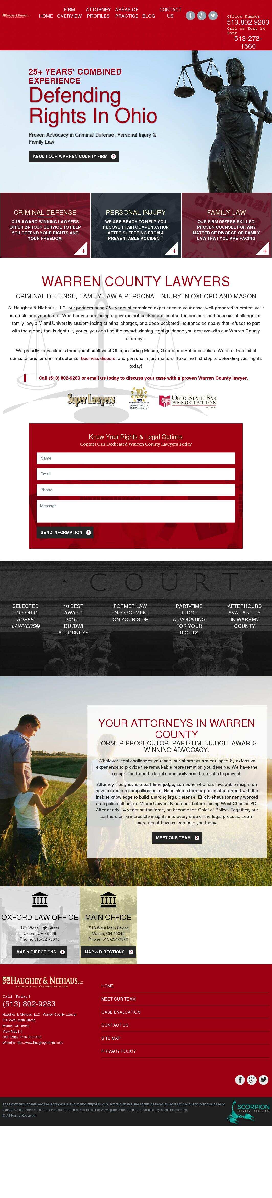 Haughey & Niehaus LLC - Oxford OH Lawyers