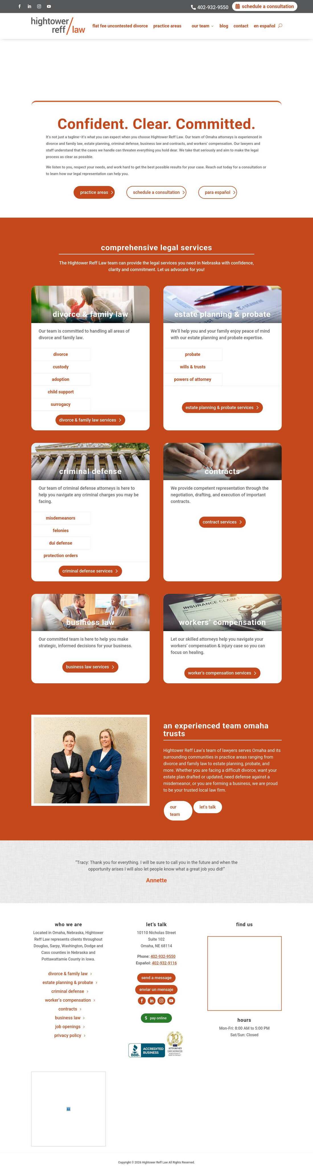 Hightower Reff Law - Omaha NE Lawyers
