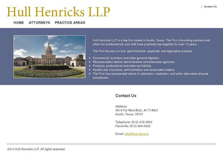 Hull Henricks LLP - Austin TX Lawyers
