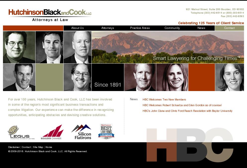 Hutchinson Black And Cook LLC - Boulder CO Lawyers