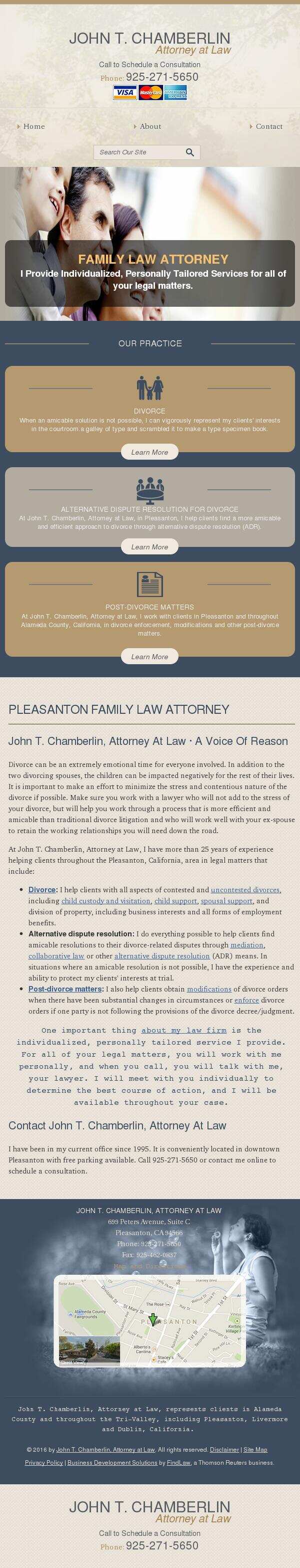 John T. Chamberlin, Attorney at Law - Pleasanton CA Lawyers