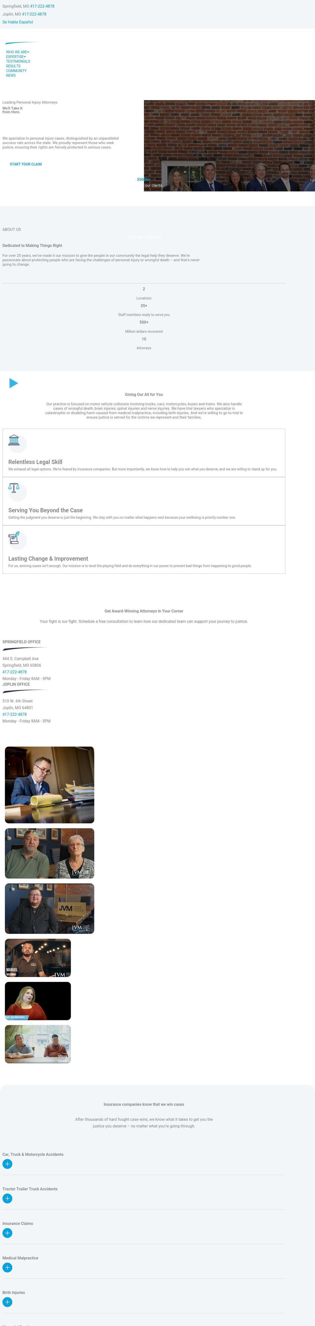 Johnson, Vorhees & Martucci - Springfield MO Lawyers