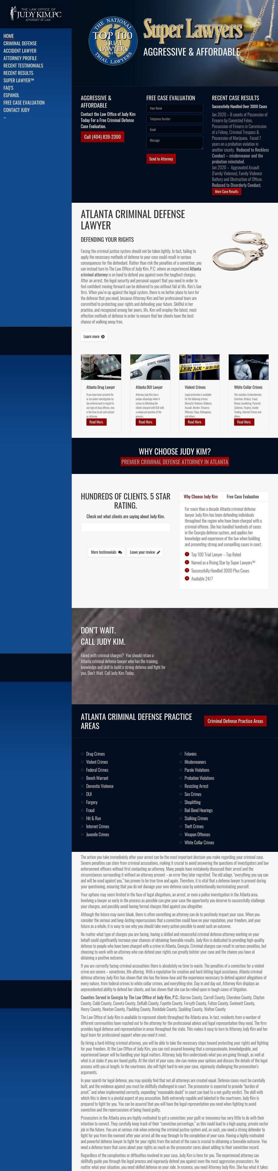 Judy Kim Law Office PC - Atlanta GA Lawyers