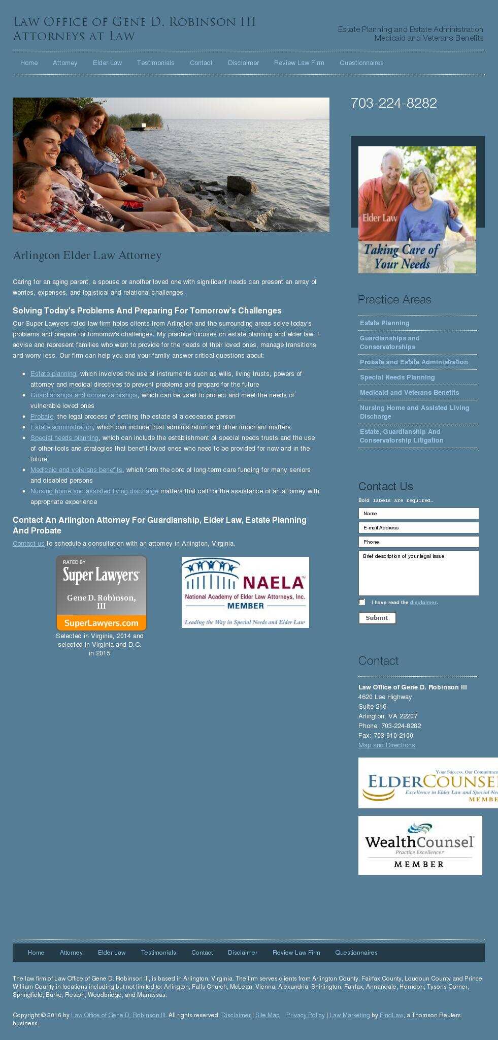 Law Office of Gene D. Robinson III - Arlington VA Lawyers