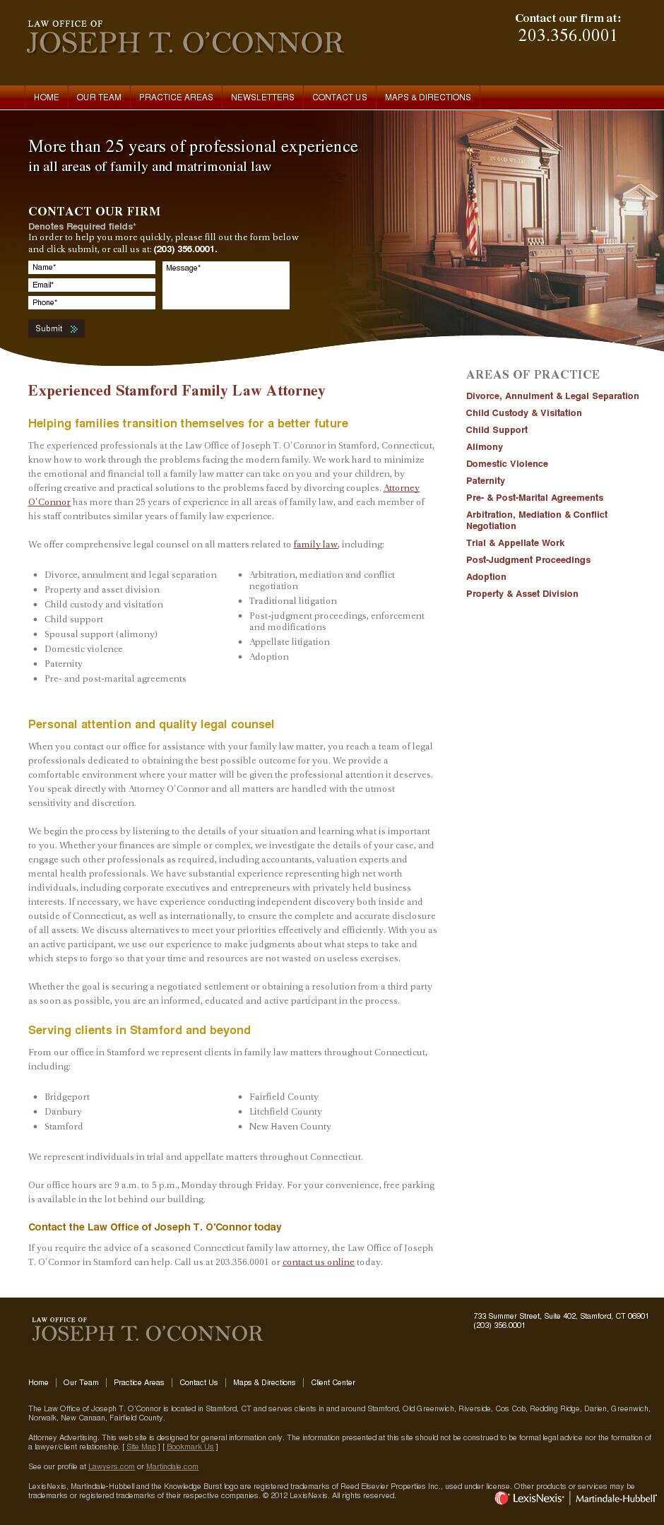 Law Office of Joseph T. O'Connor - Stamford CT Lawyers