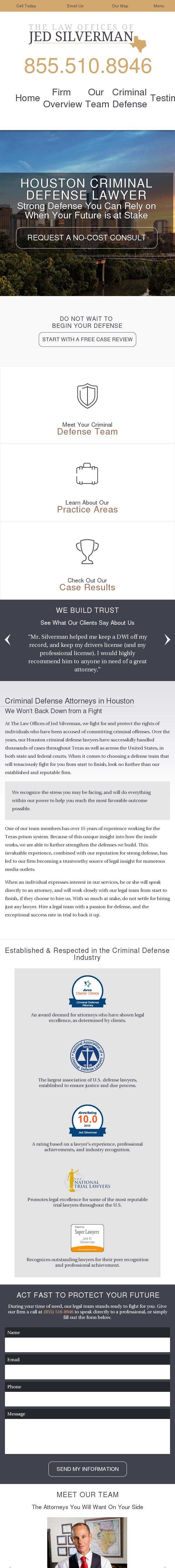 Law Offices of Jed Silverman - Alvin TX Lawyers