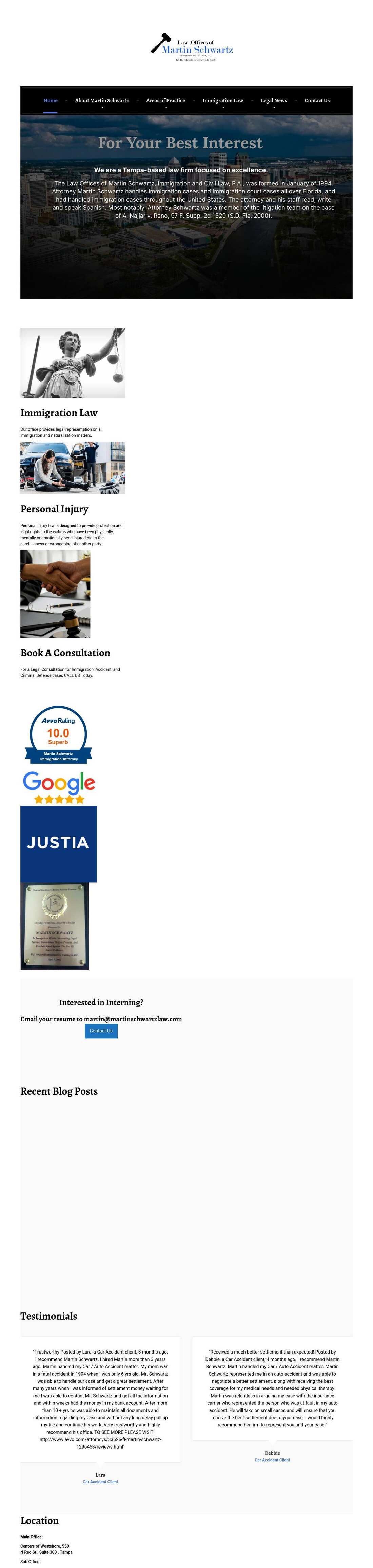 Law Offices of Martin B. Schwartz - Tampa FL Lawyers