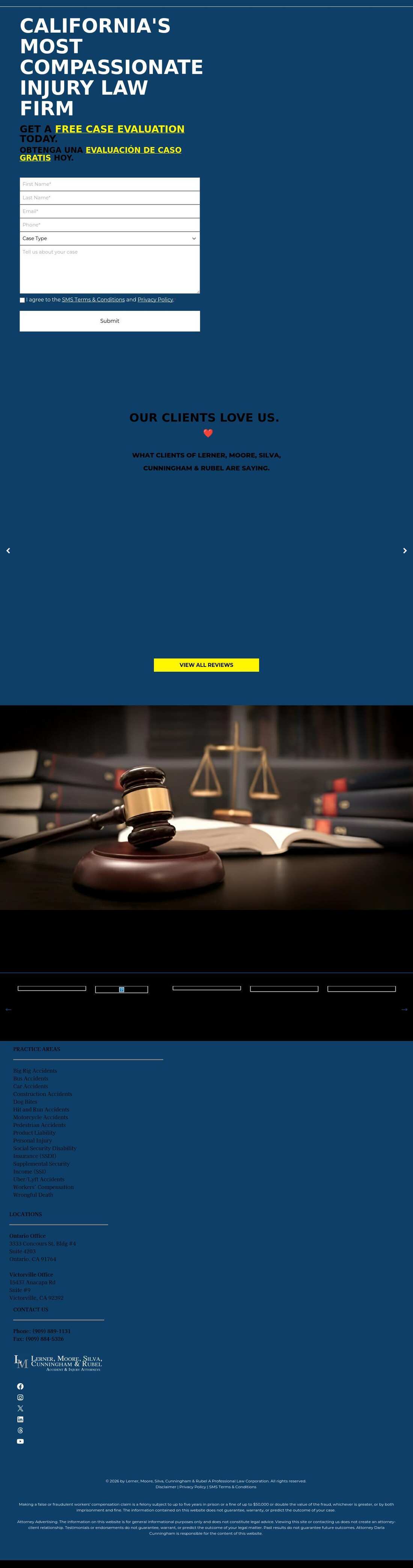 Lerner, Moore, Silva, Cunningham & Rubel - Victorville CA Lawyers