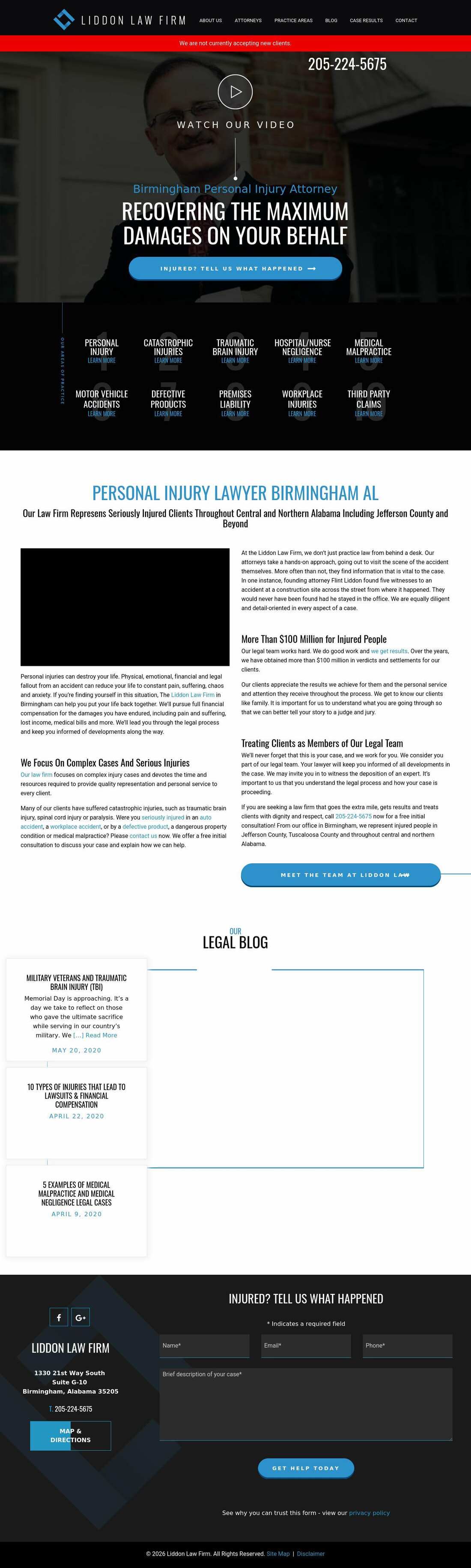 Liddon Law Firm - Birmingham AL Lawyers