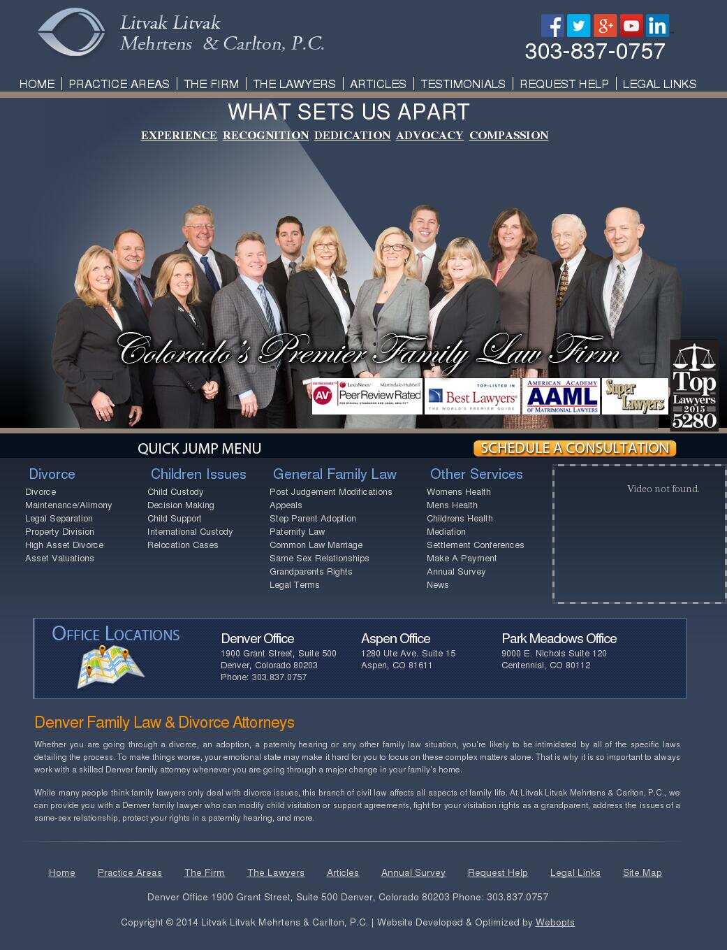 Litvak Litvak Mehrtens and Epstein, P.C. - Denver CO Lawyers