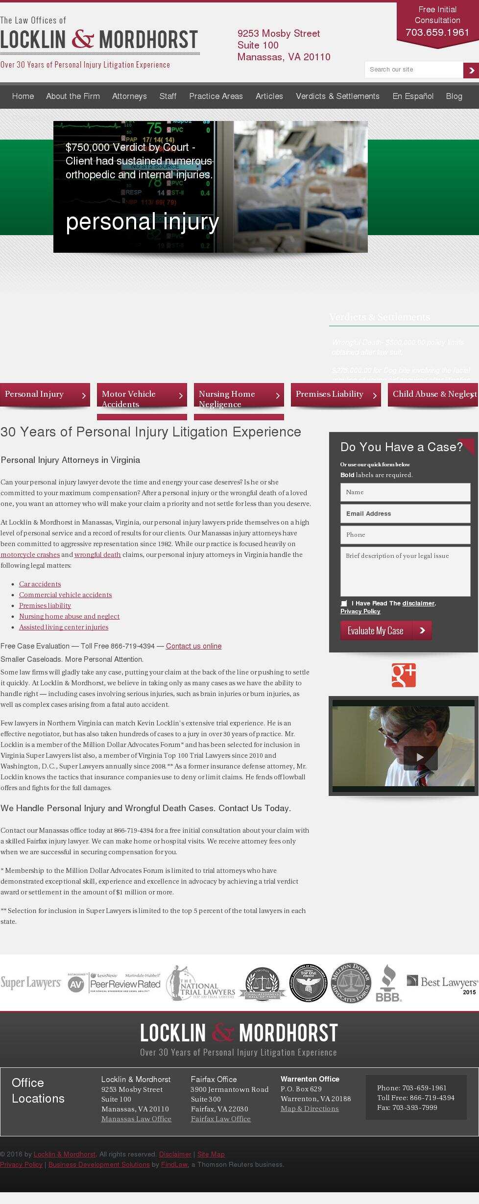 Locklin & Mordhorst - Manassas VA Lawyers