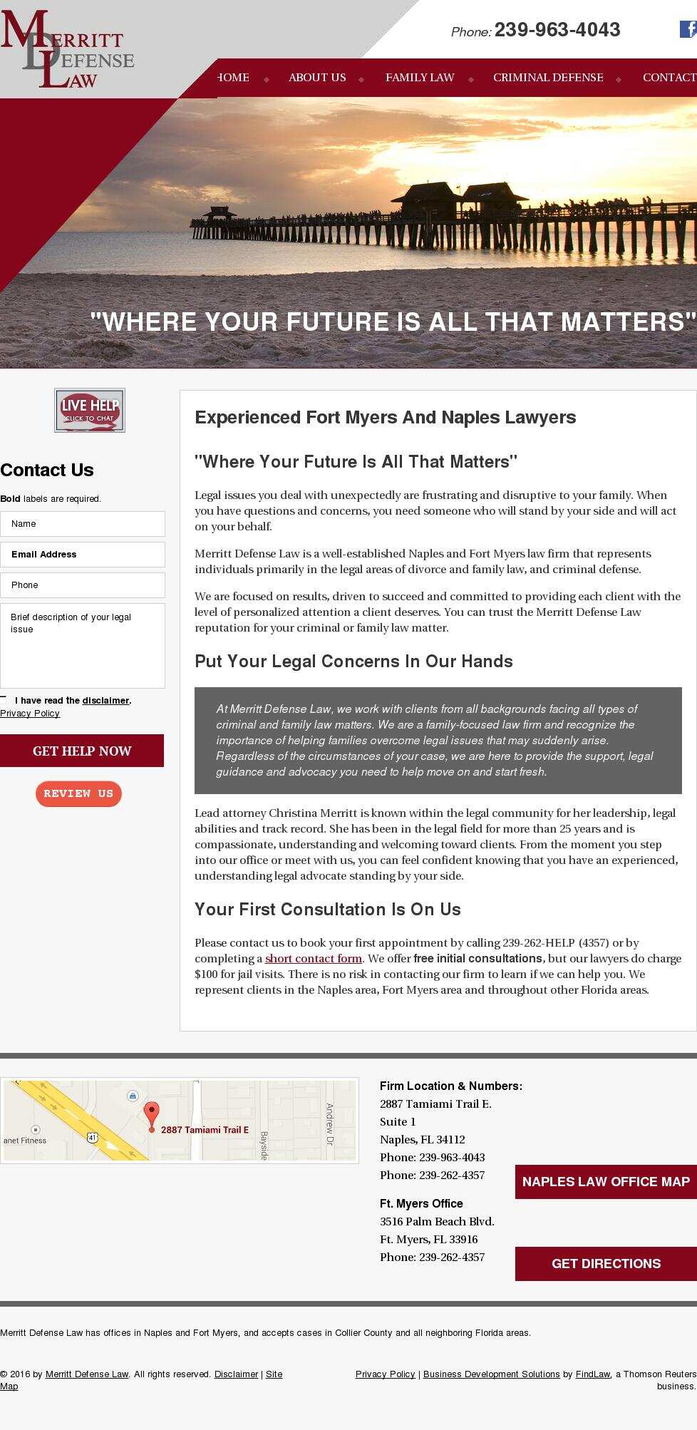Merritt Defense Law - Naples FL Lawyers